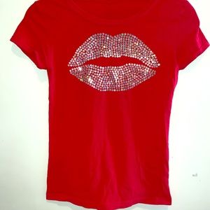 red sequence LIPS T-Shirt💋💋